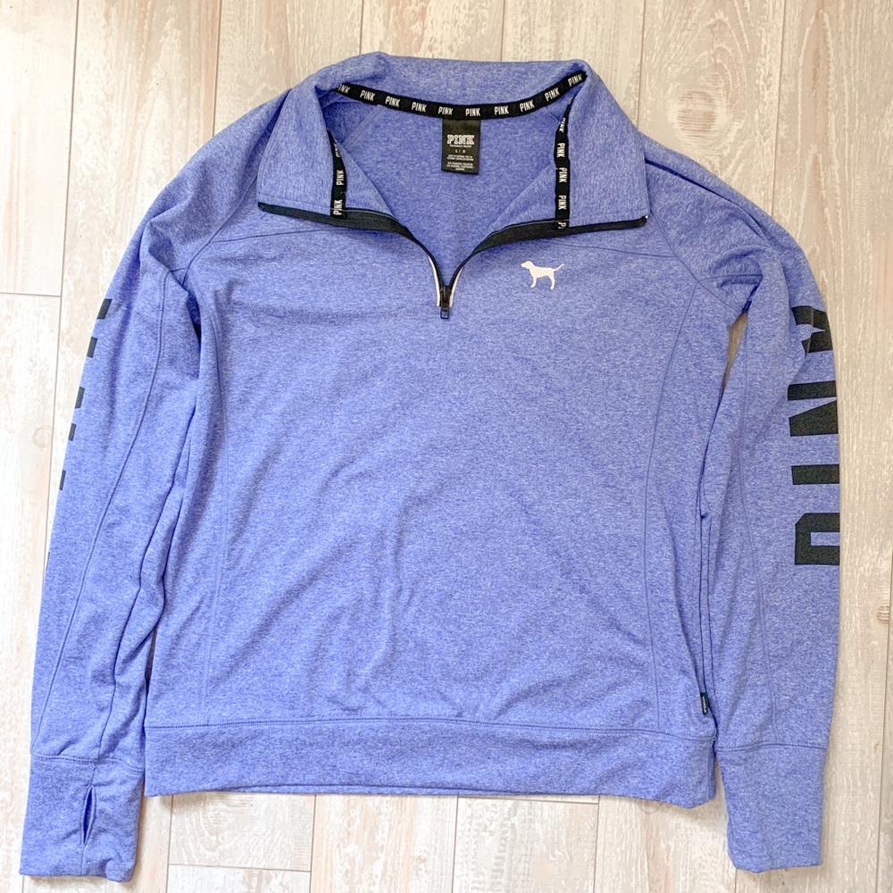 PINK VS Purple Half-Zip